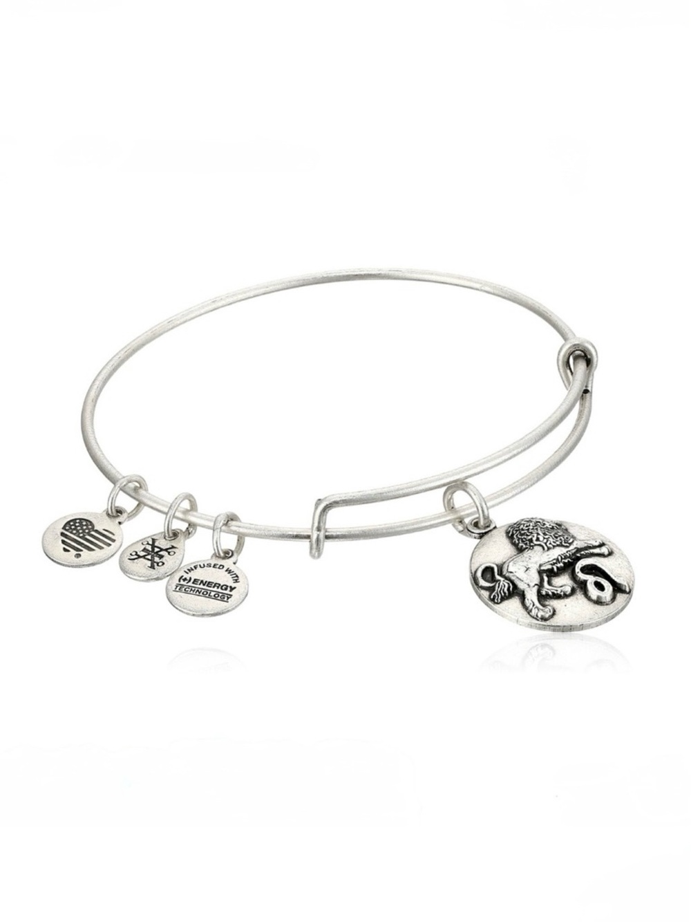 NEW Alex and Ani Zodiac Leo Silver Bracelet